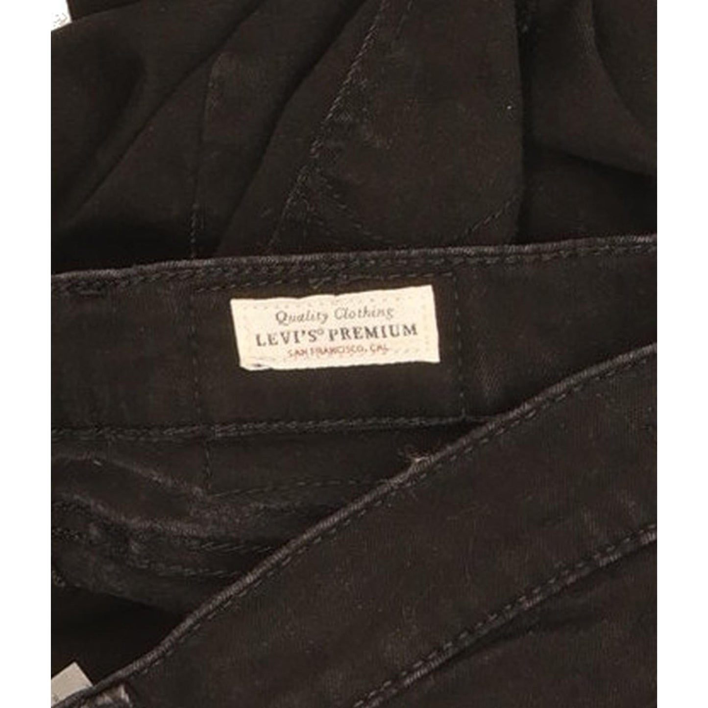 Levi's Mile Black Skinny Slim Stretch Jeans High Waisted W28 L28