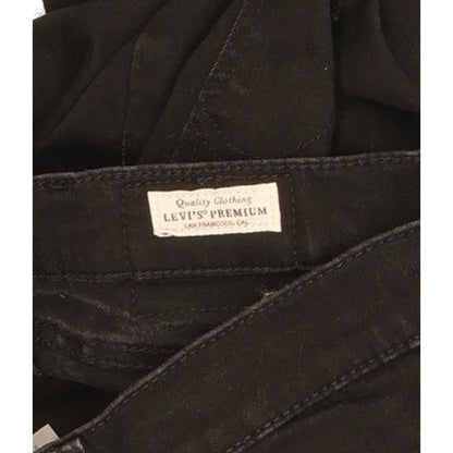 Levi's Mile Black Skinny Slim Stretch Jeans High Waisted W28 L28