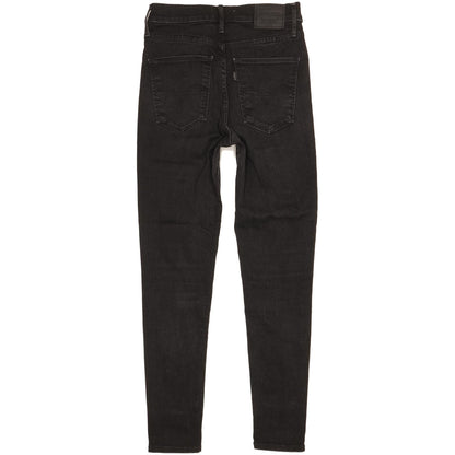 Levi's Mile Black Skinny Slim Stretch Jeans High Waisted W27 L27