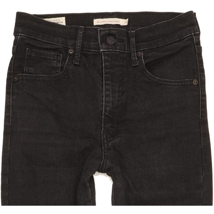 Levi's Mile Black Skinny Slim Stretch Jeans High Waisted W27 L27