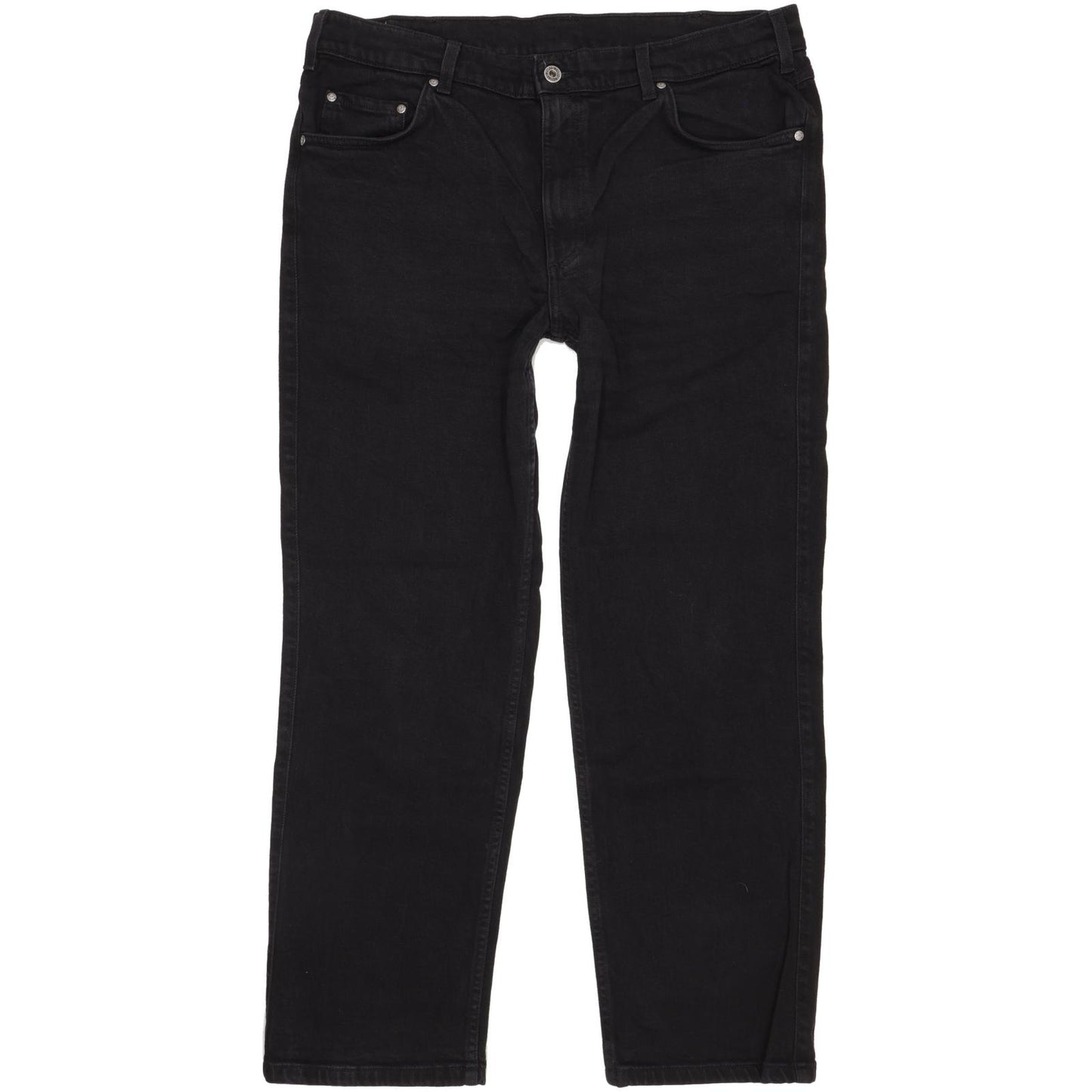 Mustang Big Sur Men Black Straight Regular Stretch Jeans W38 L30