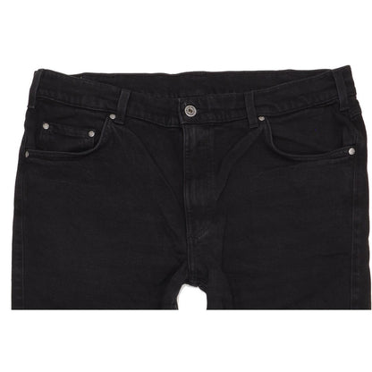 Mustang Big Sur Men Black Straight Regular Stretch Jeans W38 L30