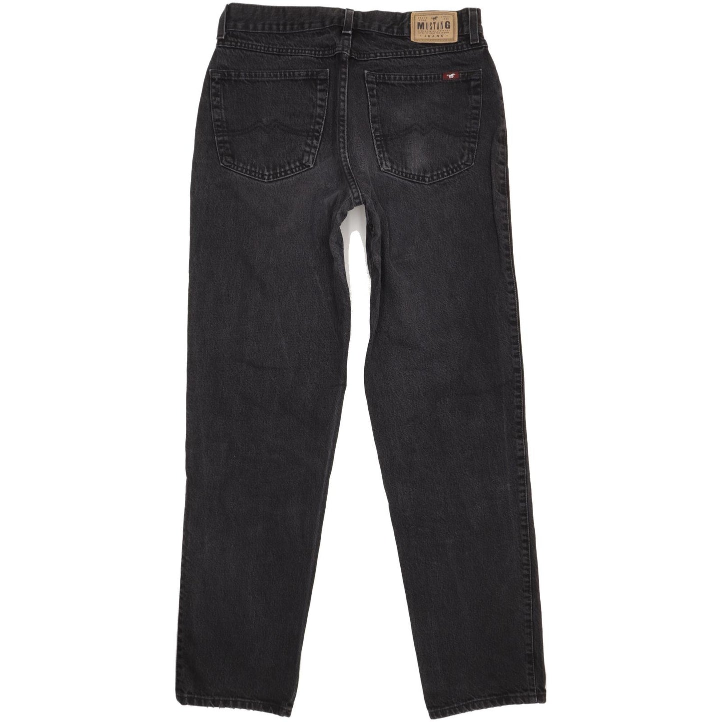 Mustang Michigan Men Black Straight Regular Jeans W34 L34