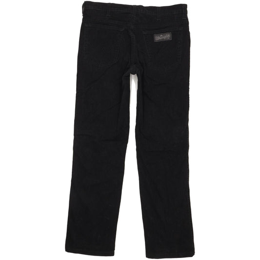 Wrangler Texas Men Black Straight Regular Stretch Jeans W34 L32