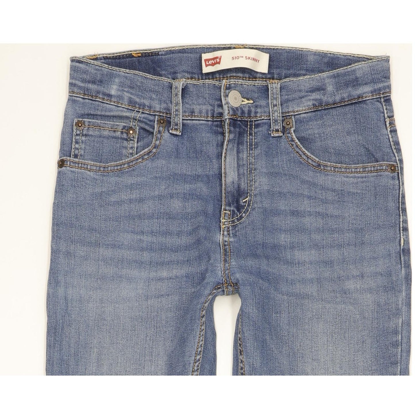 Levi's 510 Kids Blue Skinny Slim Stretch Jeans W26 L31