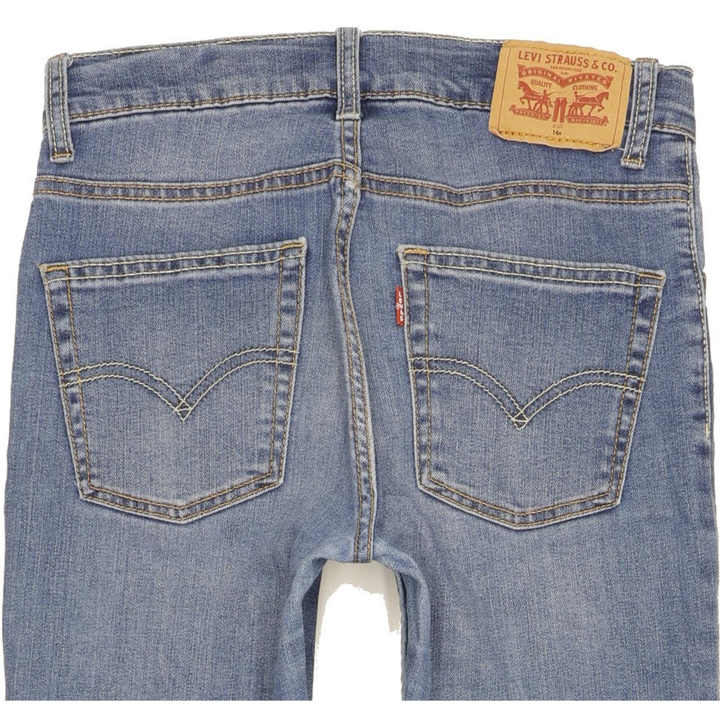Levi's 510 Kids Blue Skinny Slim Stretch Jeans W26 L31