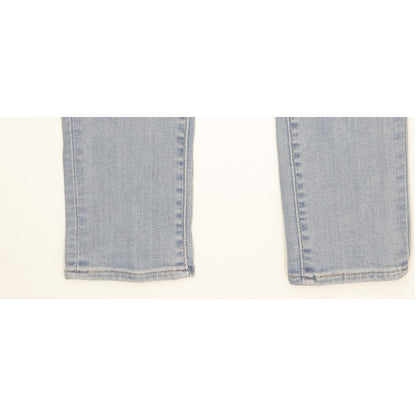 Levi's 711 Women Blue Skinny Slim Stretch Jeans W27 L30
