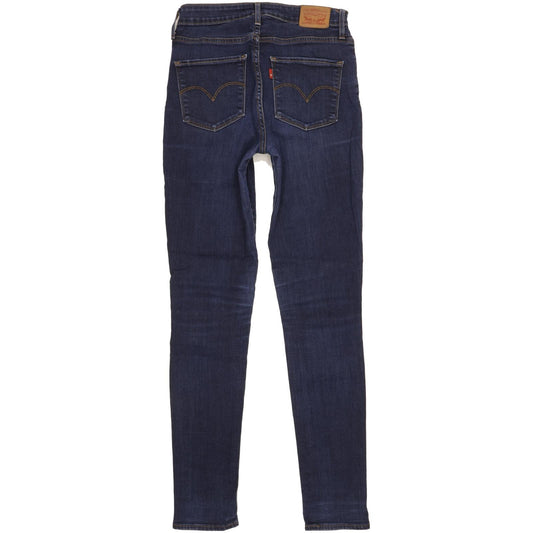 Levi's 721 Women Blue Skinny Slim Stretch Jeans W28 L32