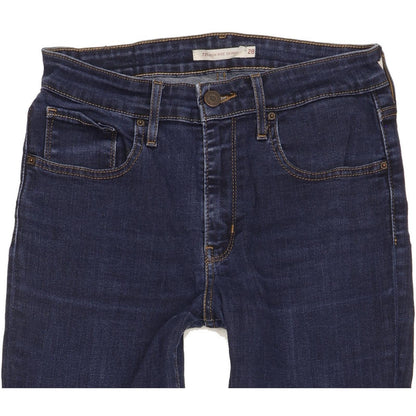 Levi's 721 Women Blue Skinny Slim Stretch Jeans W28 L32