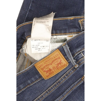 Levi's 710 Super Women Blue Skinny Slim Stretch Jeans W27 L31