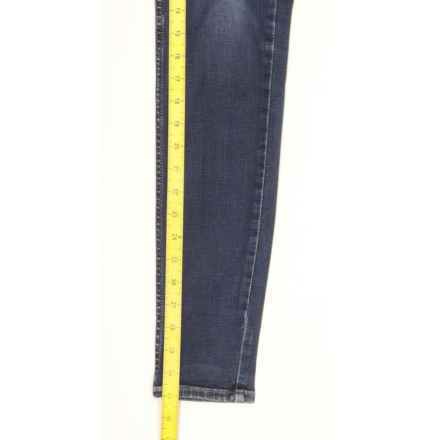 Levi's 710 Super Women Blue Skinny Slim Stretch Jeans W27 L31