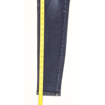 Levi's 710 Super Women Blue Skinny Slim Stretch Jeans W27 L31