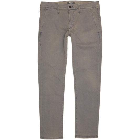 Mustang Ohio Men Blue Straight Slim Chino Stretch Jeans W33 L32