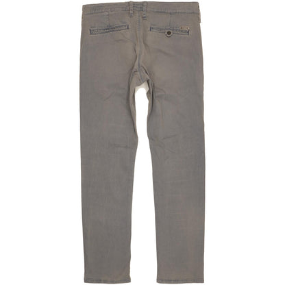 Mustang Ohio Men Blue Straight Slim Chino Stretch Jeans W33 L32