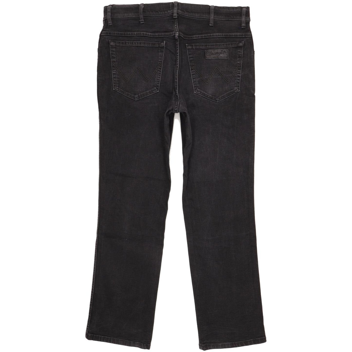 Wrangler Texas Men Black Straight Regular Jeans W34 L30