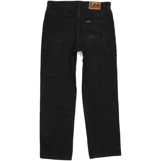 Lee Brooklyn Men Black Straight Regular Jeans W34 L30