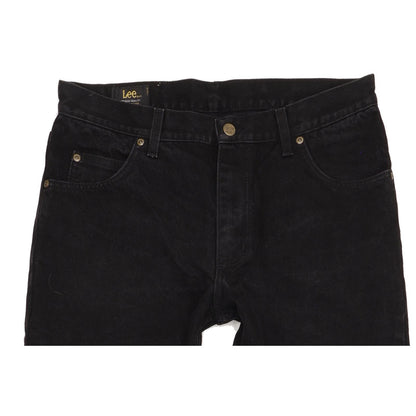 Lee Brooklyn Men Black Straight Regular Jeans W34 L30