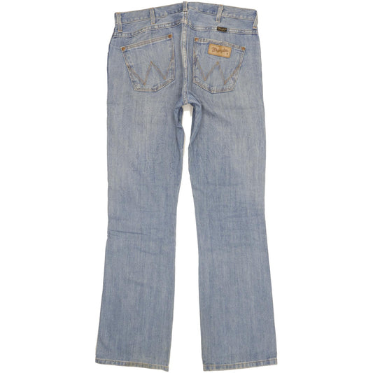 Wrangler Dayton Men Blue Straight Regular Jeans W32 L34