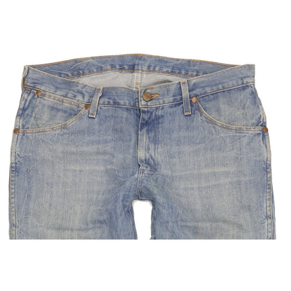 Wrangler Dayton Men Blue Straight Regular Jeans W32 L34