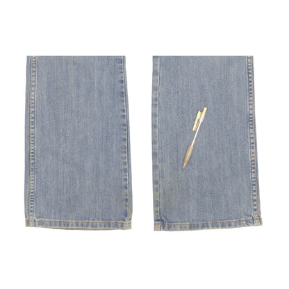 Wrangler Dayton Men Blue Straight Regular Jeans W32 L34