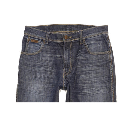 Wrangler Texas Men Blue Straight Regular Stretch Jeans W31 L32