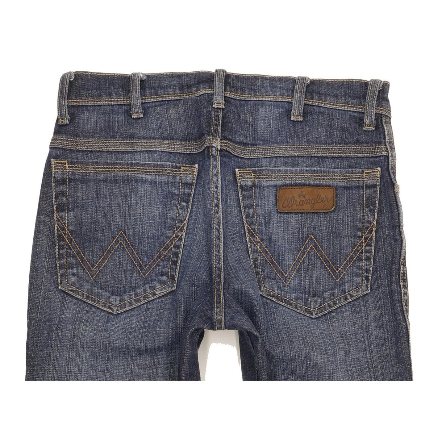 Wrangler Texas Men Blue Straight Regular Stretch Jeans W31 L32