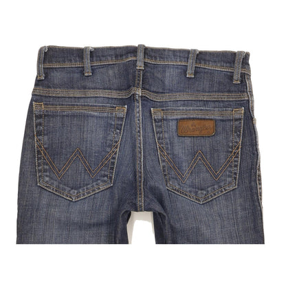 Wrangler Texas Men Blue Straight Regular Stretch Jeans W31 L32