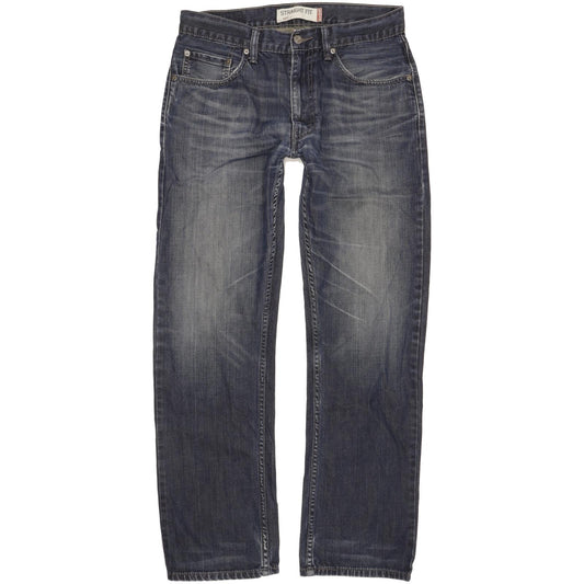 Levi's 505 Men Blue Straight Regular Jeans W32 L32