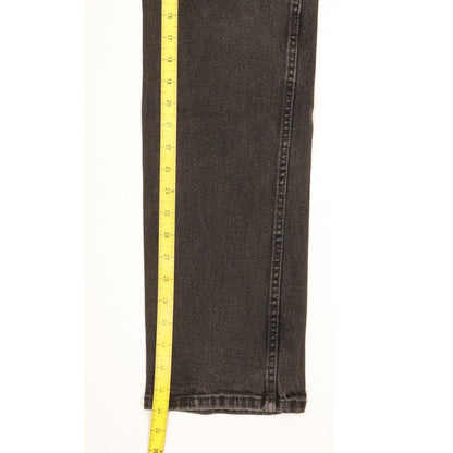 Wrangler Texas Men Black Straight Regular Stretch Jeans W34 L34