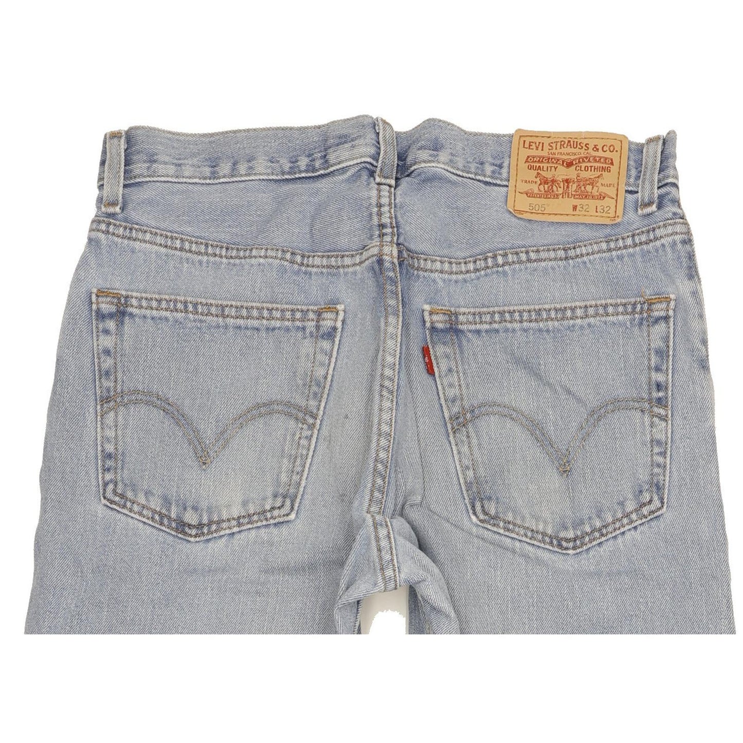 Levi's 505 Men Blue Straight Regular Jeans W32 L32