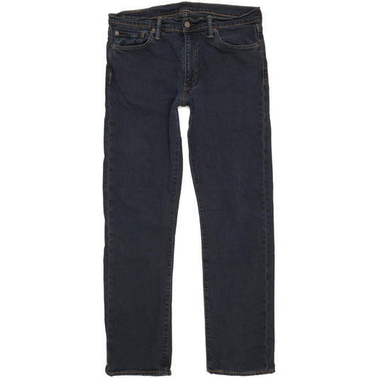 Levi's 513 Men Blue Straight Regular Stretch Jeans W33 L31