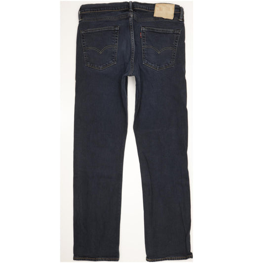Levi's 513 Men Blue Straight Regular Stretch Jeans W33 L31