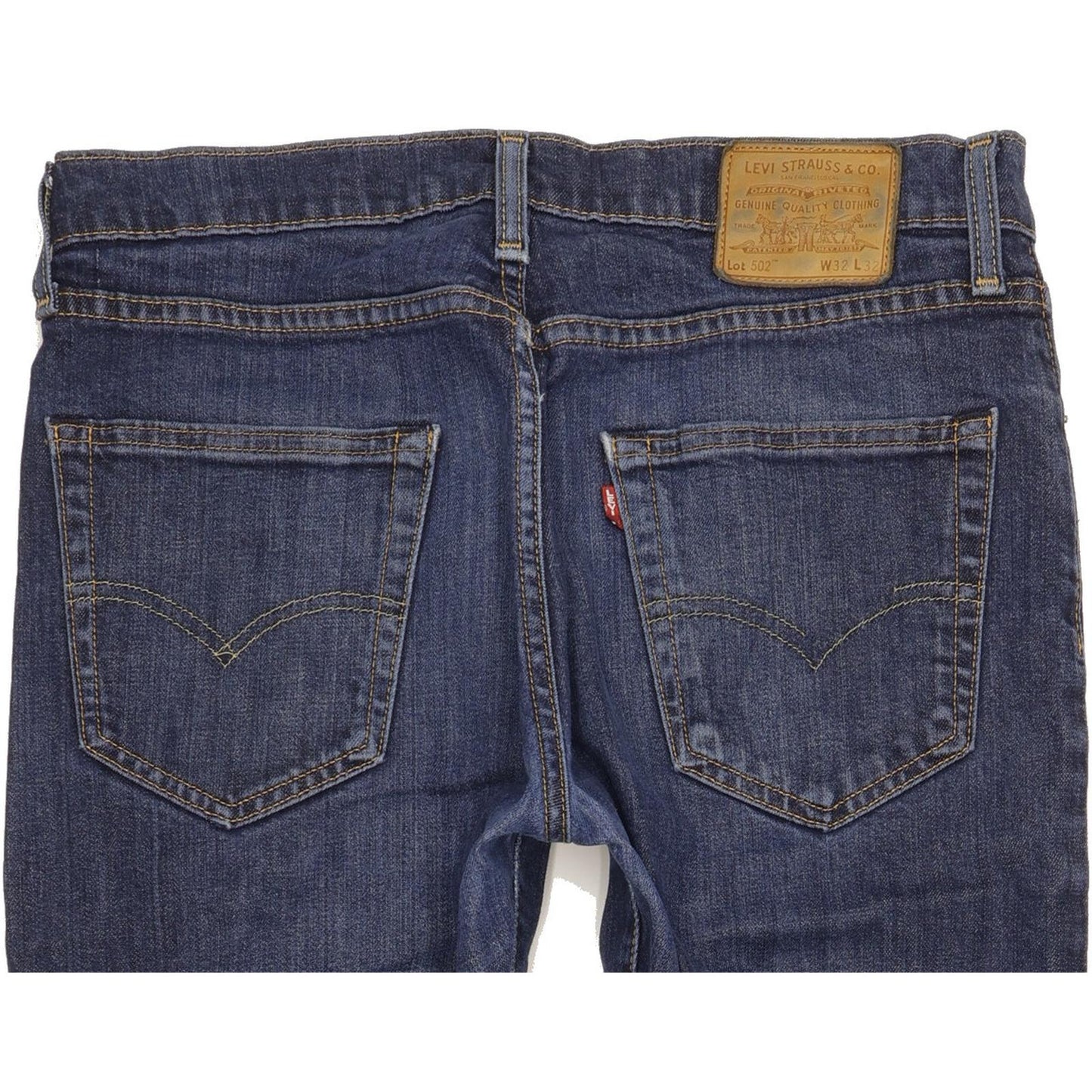Levi's 502 Men Blue Tapered Regular Jeans W32 L30