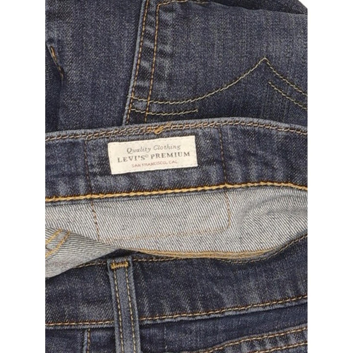 Levi's 502 Men Blue Tapered Regular Jeans W32 L30