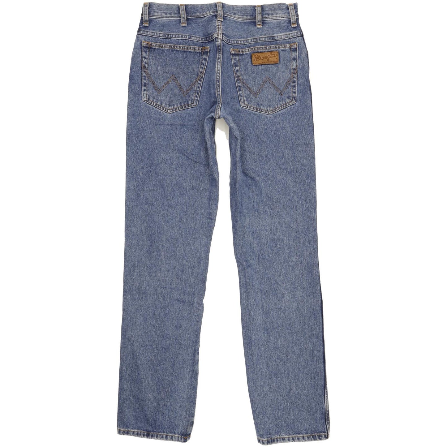 Wrangler Texas Men Blue Straight Regular Jeans W33 L35