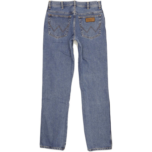 Wrangler Texas Men Blue Straight Regular Jeans W33 L35