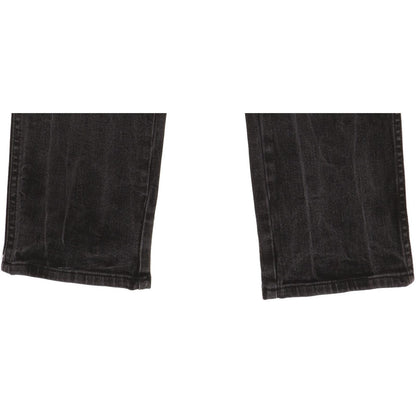 Wrangler Texas Men Black Straight Regular Stretch Jeans W32 L30
