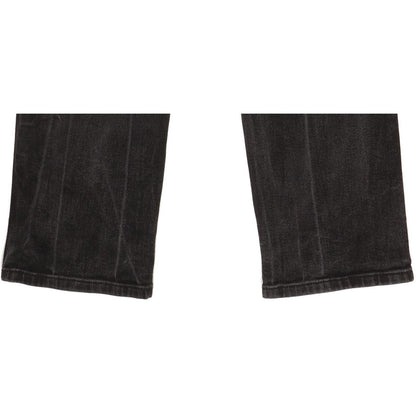 Wrangler Texas Men Black Straight Regular Stretch Jeans W32 L30