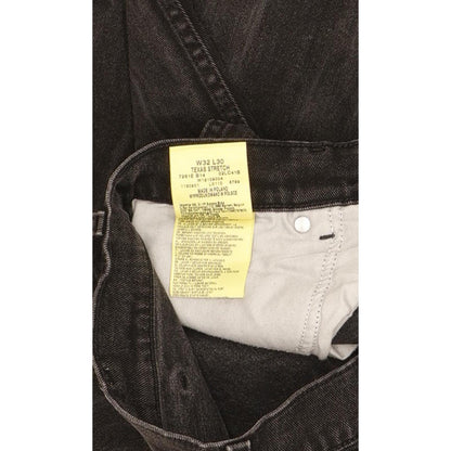 Wrangler Texas Men Black Straight Regular Stretch Jeans W32 L30