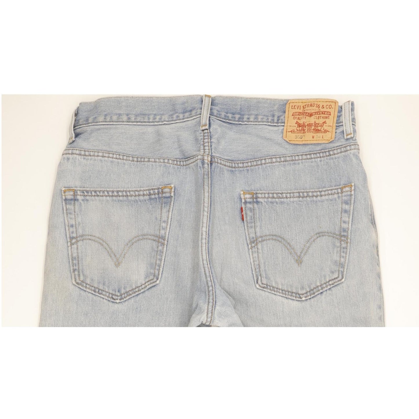 Levi's 550 Men Blue Straight Relaxed Jeans W36 L33