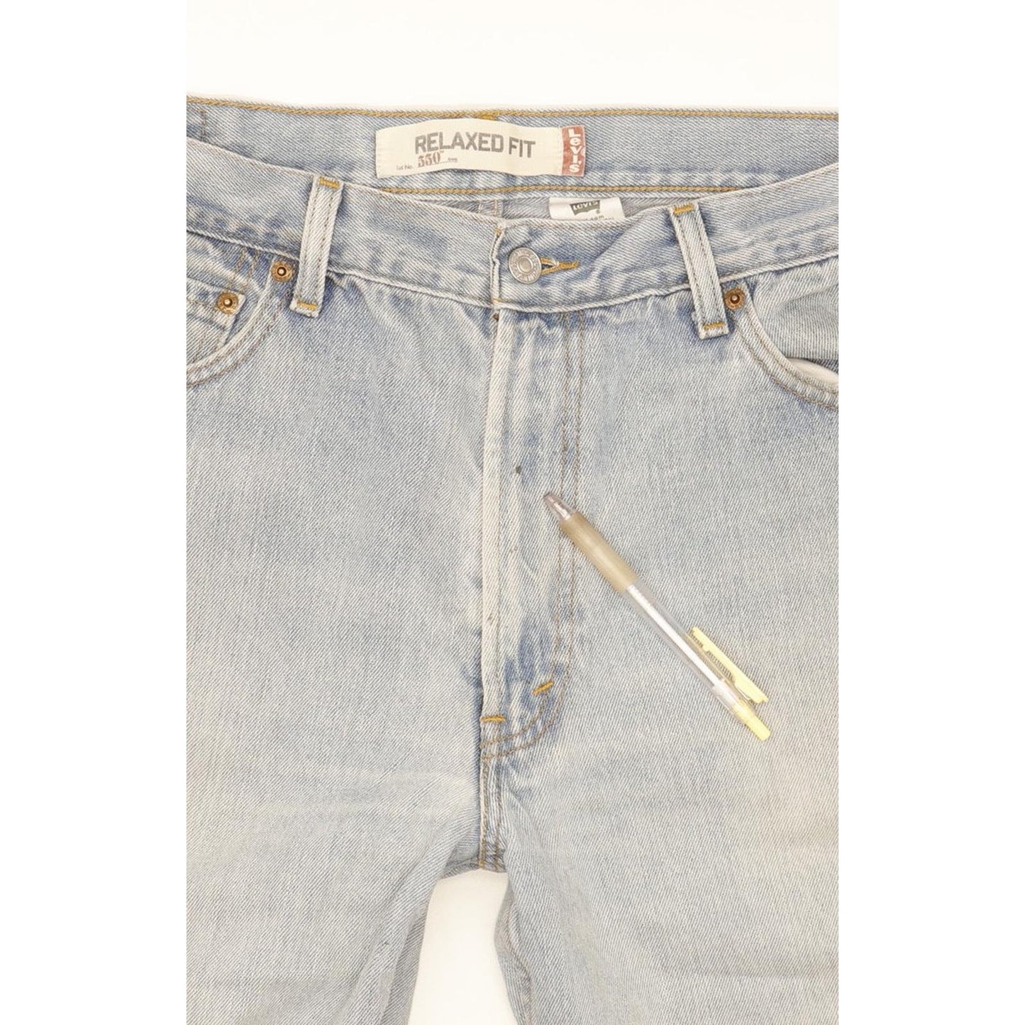 Levi's 550 Men Blue Straight Relaxed Jeans W36 L33
