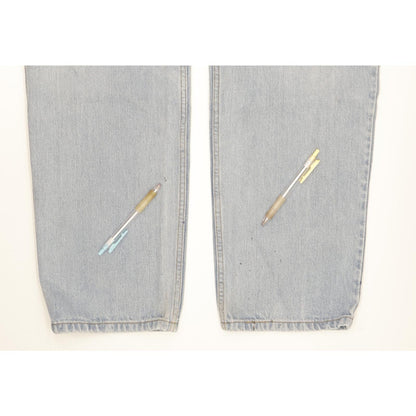 Levi's 550 Men Blue Straight Relaxed Jeans W36 L33