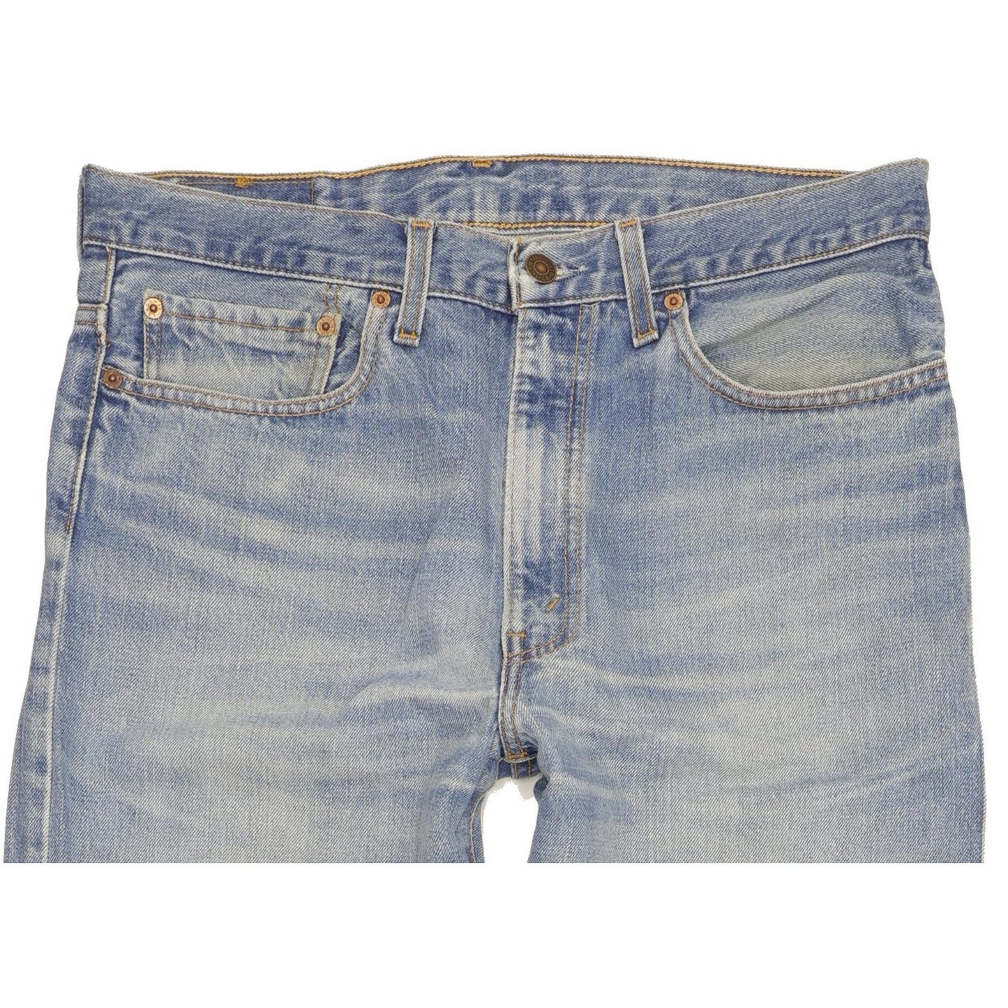 Levi's Men Blue Straight Regular Jeans W34 L32