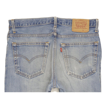 Levi's Men Blue Straight Regular Jeans W34 L32