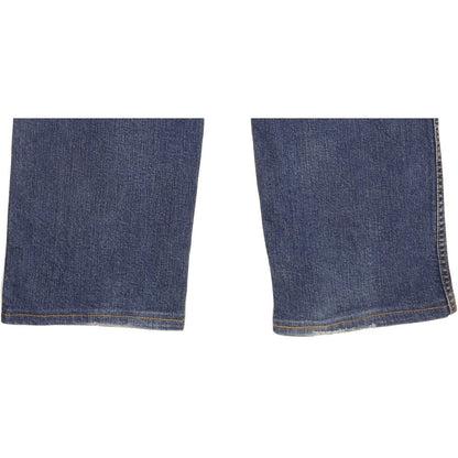 Wrangler Texas Men Blue Straight Regular Stretch Jeans W40 L30