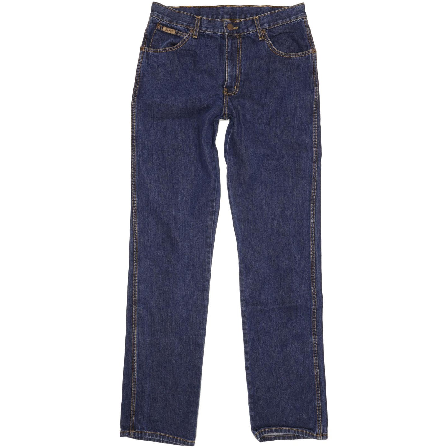 Wrangler Texas Men Blue Straight Regular Jeans W33 L36