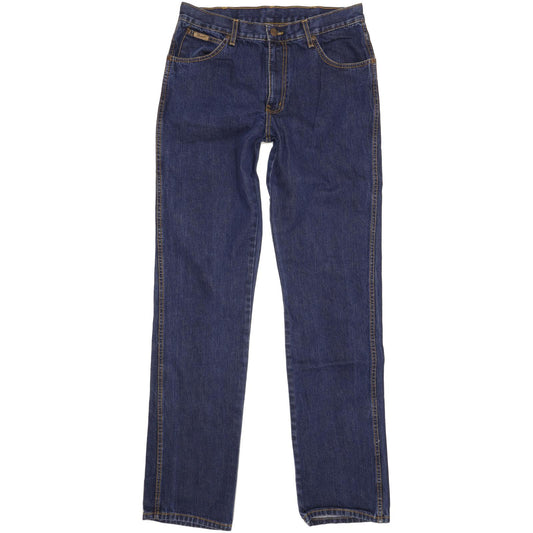 Wrangler Texas Men Blue Straight Regular Jeans W33 L36