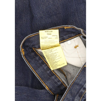 Wrangler Texas Men Blue Straight Regular Jeans W33 L36