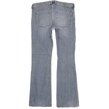 Diesel Zathan Men Blue Bootcut Regular Jeans W34 L35