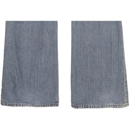Diesel Zathan Men Blue Bootcut Regular Jeans W34 L35
